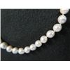 Image 2 : Pearl Necklace w/  585  14K Gold Clasp 19"L