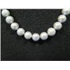 Image 2 : Long Pearl Necklace w/ Silver Pat. Pending Clasp 33.5"L