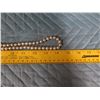 Image 8 : Long Pearl Necklace w/ Silver Pat. Pending Clasp 29"L