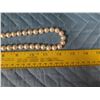 Image 8 : Long Pearl Necklace w/ 925 Sterling Silver Clasp 26"L