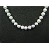Image 2 : Pearl Necklace w/ Silver Pat. Pending Clasp 26"L