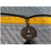 Image 8 : Braided Necklace w/ Two Fish Carved Stone Pendant, Beads & Tassel 19"L