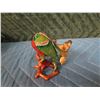 Image 8 : Qty 2 Lacquered Trinket Box Figurine: Chicken Beaded & Cockatiel (hinged, opens)