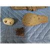 Image 8 : Tiki Statue, Wooden Clock, Tribal Mask, Asian Coins & Lucky Charms, etc