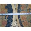Image 8 : Qty 3 Fringed Round Floral Area Rugs