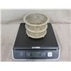 Image 8 : Footed Shanghai Tang Cut-Out Plated Wine Coaster Caddy 12.3oz  4.5" Dia, 3.5"H