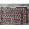 Image 8 : Fringed Area Rug w/ Red Floral Design 74"L x 40"W
