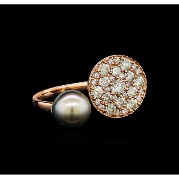 2.29 ctw Diamond Ring - 14KT Rose Gold