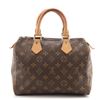 Image 1 : Louis Vuitton Brown Monogram Canvas Leather SpeedyHandbag