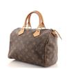 Image 3 : Louis Vuitton Brown Monogram Canvas Leather SpeedyHandbag