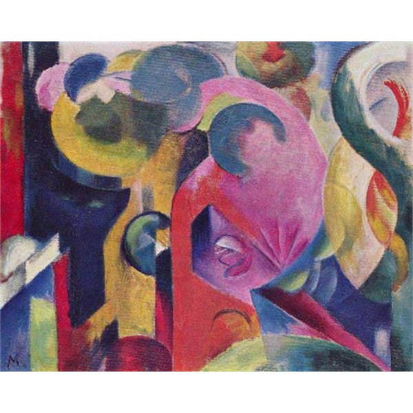 Franz Marc - Composition III