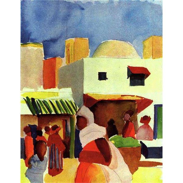 MACKE - Market In Algier