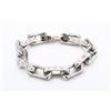 Image 1 : Louis Vuitton Silver-tone Monogram Chain Bracelet