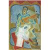 Image 1 : Juan Gris - Pierrot, Playing Guitar