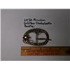 Image 2 : RHINESTONE GOLDTONE CZECHOSLOVAKIA BUCKLE