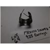 Image 2 : MEXICO SIGNED TS-125 925 EARRINGS 14.4 GRAMS