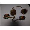 Image 4 : VINTAGE MINK & RESIN VEST CLIPS