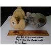 Image 4 : ELITE WARE CHALKWARE BOY & PEARLITE MARBLCRAFT POLAR BEAR