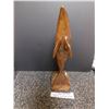 Image 2 : 14” TALL IRON WOOD CARVED DOLPHIN
