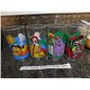 Image 2 : 4 VINTAGE MCDONALD LAND GLASS TUMBLERS