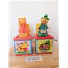 Image 1 : 1976 MOTHER GOOSE & WINNIE THE POOH JACK IN THE BOX