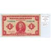 Image 1 : Netherlands. 1943 1 Gulden. World War II issue. VF.