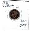 Image 2 : 1891 22 LEAVES 10 CENTS