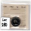 Image 1 : 1962 PL 64 5 CENTS