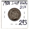 Image 2 : 1901 VICTORIAN 25 CENT