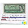 Image 1 : Bank of Canada $1 Note -1954