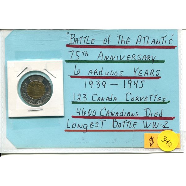 "Battle of the Atlantic" 75th Anniversary Toonie