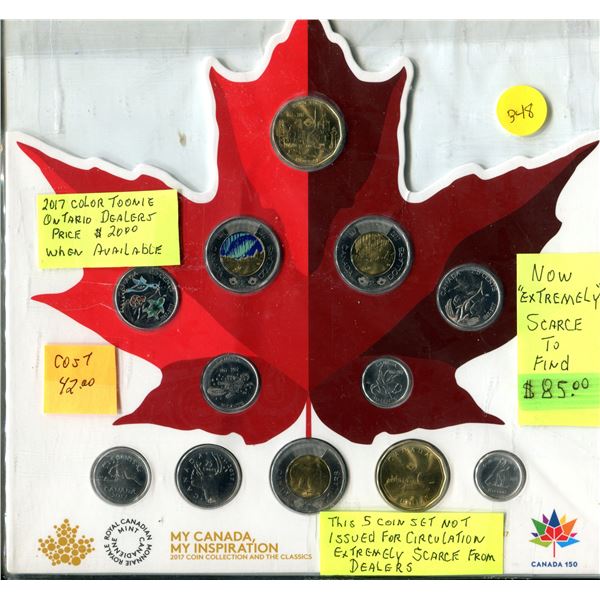 My Canada, My Inspiration 2017 Coin Collection and Classics