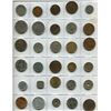 Image 2 : sheet of 30 foreign coins