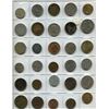 Image 2 : sheet of 30 foreign coins
