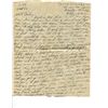 Image 2 : antique letter dated 1944 & 2 sharp stones