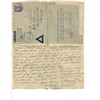Image 3 : antique letter dated 1944 & 2 sharp stones