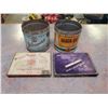 Image 1 : 4 tobacco tins