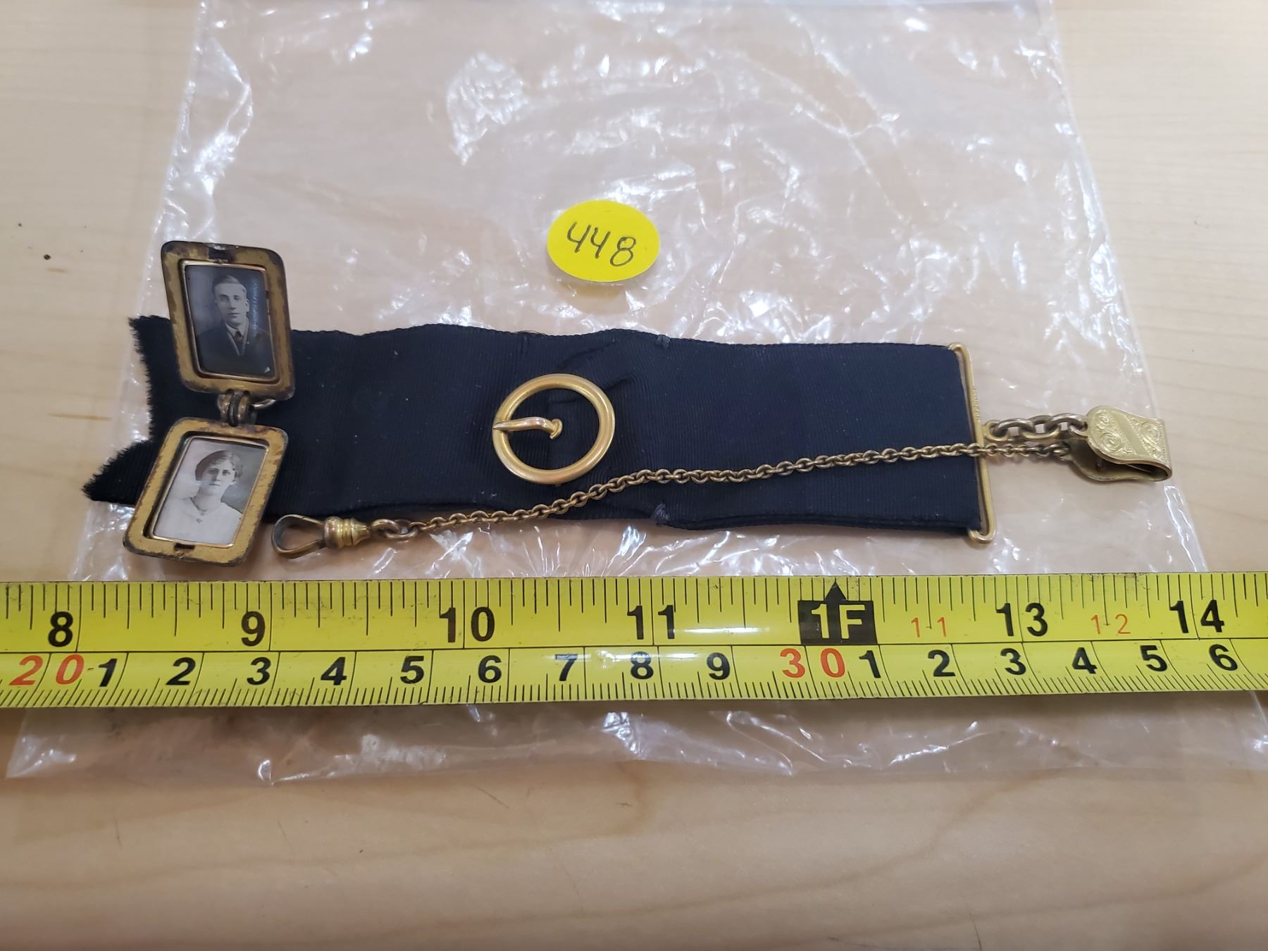 WATCH CHAIN & LOCKET - Schmalz Auctions