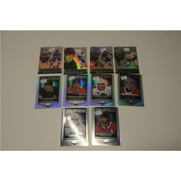 10 - Upper Deck Specialty Hockey Cards