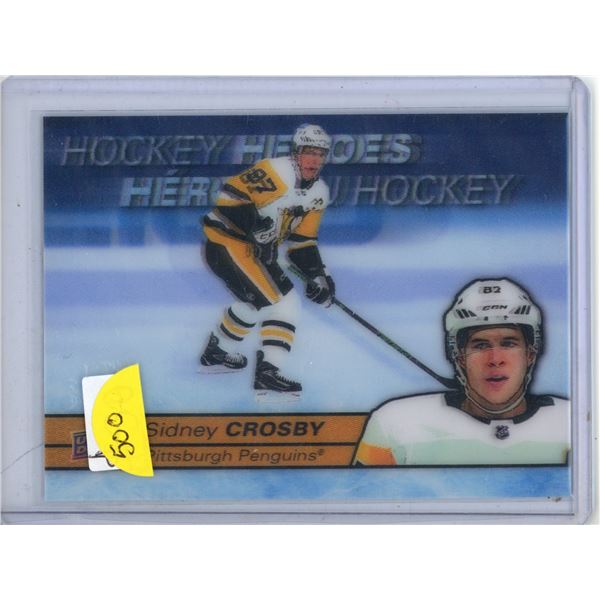 Sidney Crosby Hockey Heroes - Tim Hortons UD Hockey Card