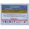 Image 2 : Sidney Crosby Hockey Heroes - Tim Hortons UD Hockey Card