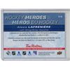 Image 2 : Alexis Lafreniere Hockey Heroes - Tim Hortons UD Hockey Card