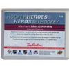 Image 2 : Nathan MacKinnon Hockey Heroes - Tim Hortons UD Hockey Card