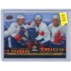 Image 1 : Team Canada Trios - Wayne Gretzky, Paul Coffey, Eric Lindros - Tim Hortons UD Hockey Card
