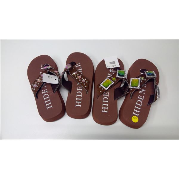 (2) Flip flops (Size: Small)