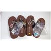 Image 1 : (2) Flip flops (Size: Large with extra jewels/some broken)