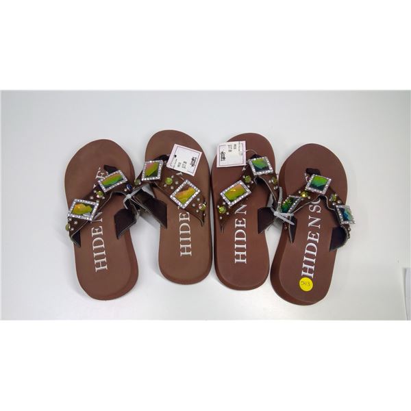 (2) Flip flops (Size: Medium)