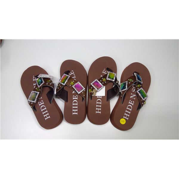 (2) Flip flops (Size: Small & Medium)
