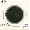 Image 1 : 1850 BANK OF UPPER CANADA HALF PENNY