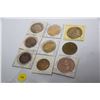 Image 1 : 9 USA trade tokens